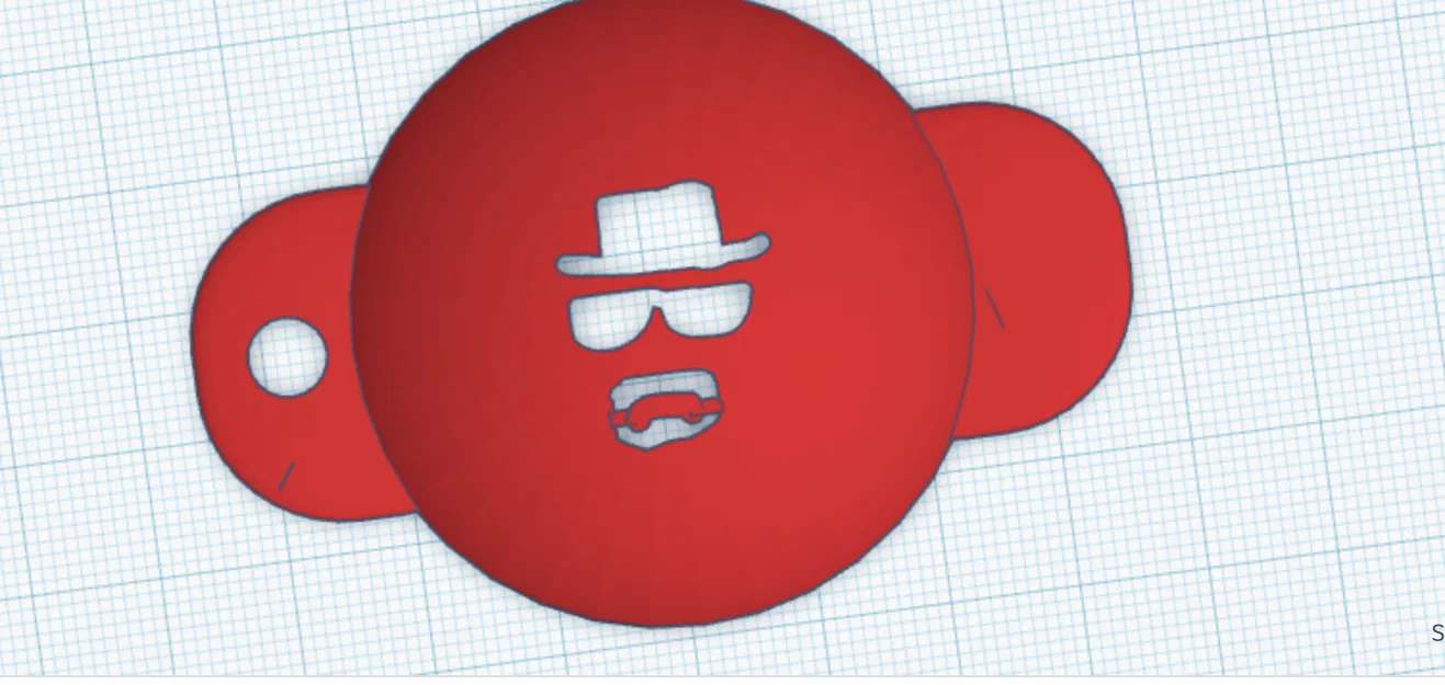 Khuôn đánh dấu bóng golf Heisenberg in 3D độc đáo - Image 4