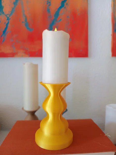 Bộ nến giả (Fake Candle set) trang trí nhà cửa bằng in 3D - Image 3