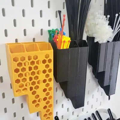 Holder dây & zip tie cho SKADIS (Zip Tie Holder Skadis)