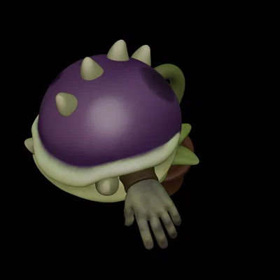 Mô hình Cây ăn thịt Chomper Plants VS Zombies in 3D ấn tượng