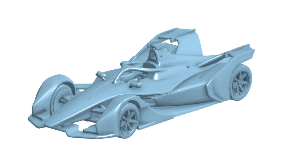 Mô hình xe đua Formula E Gen 2 in 3D cực chất - Image 2