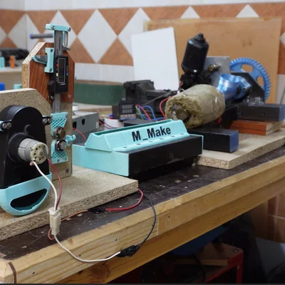 Bộ thiết kế máy đùn sợi nhựa tự chế (DIY Filament Extruder)