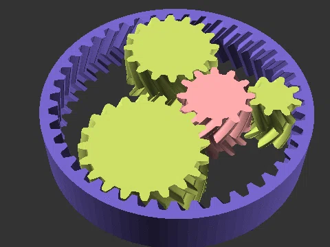 The Eccentric Gear Fidget – Đồ chơi fidget bánh răng lệch tâm - Image 2