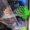 Phụ kiện trang trí tay cầm họa tiết tổ ong cho máy in Creality K1C - Thumbnail 5