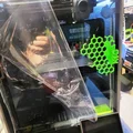 Phụ kiện trang trí tay cầm họa tiết tổ ong cho máy in Creality K1C - Thumbnail 6
