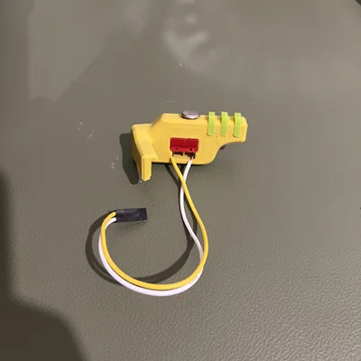 Voron 0.2: Auto Z nozzle touch switch + wiper (cho Kirigami bed frame)