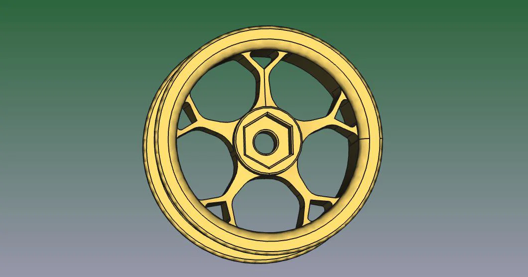 RC-Felge ÜBUNG (Mâm RC – Bài tập FreeCAD) - Image 5