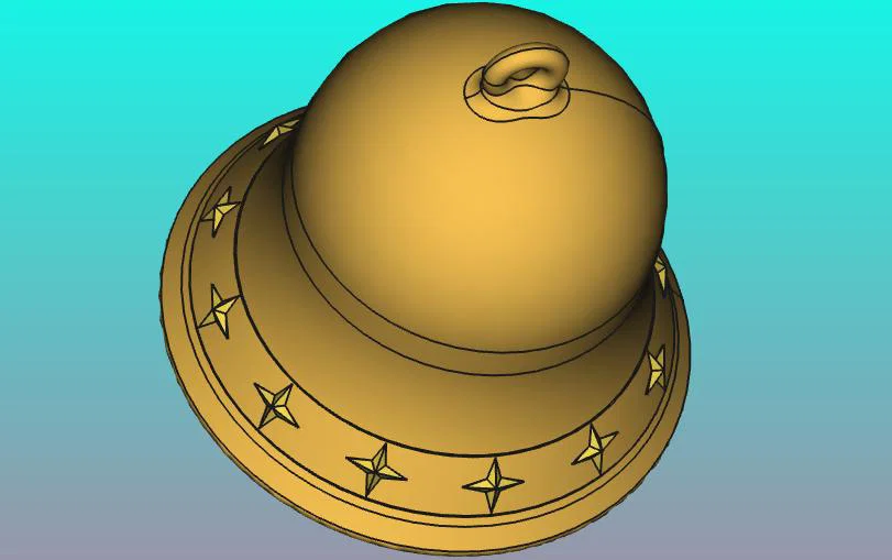 Mô hình quả chuông Giáng sinh (Glöckchen) in 3D đẹp mắt - Image 4