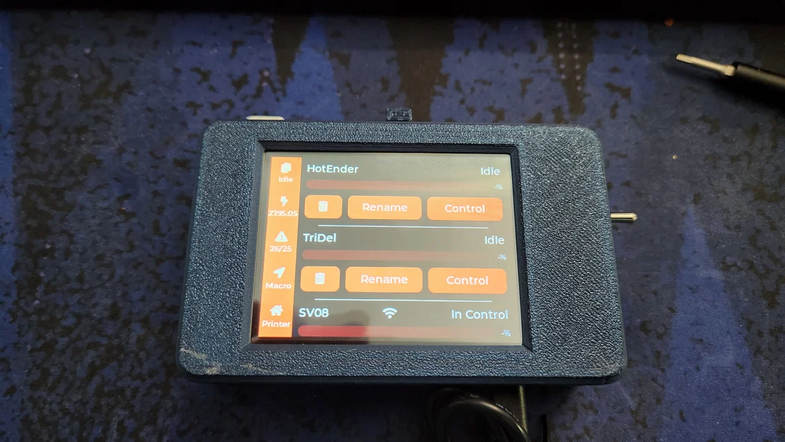 Case CYD Klipper chạy pin (Battery Powered CYD Klipper Case) - Image 1