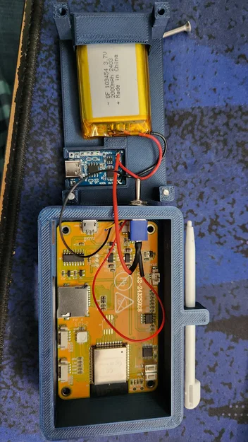 Case CYD Klipper chạy pin (Battery Powered CYD Klipper Case) - Image 2