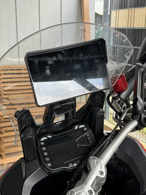 Adapter Navi Carpuride W702 cho Ducati Multistrada (RAM-Mount) - Image 6