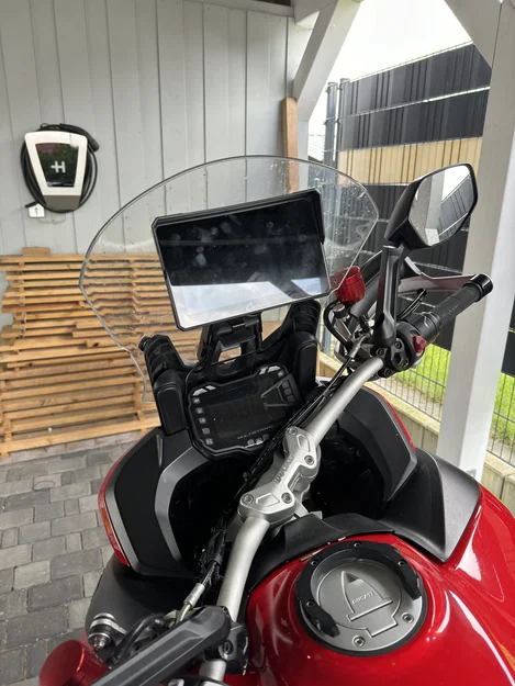 Adapter Navi Carpuride W702 cho Ducati Multistrada (RAM-Mount) - Image 9