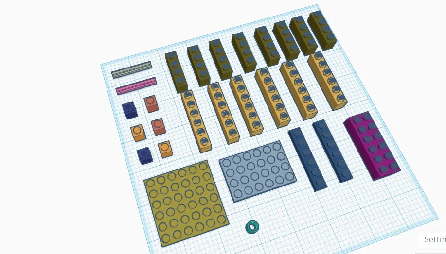 Các bộ phận động cơ chân không LEGO (lego vacuum engine parts) - Image 1