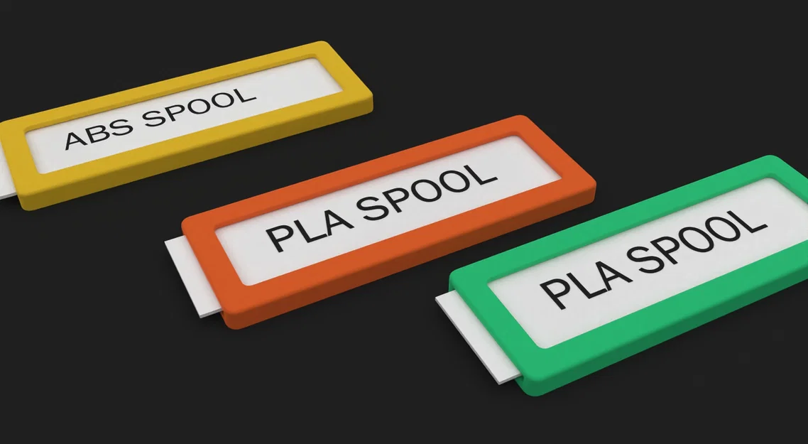 Khung Gắn Nhãn Spool In 3D (Label Holder) Tiện Lợi Gọn Gàng - Image 1