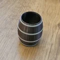 Barrel (Thùng gỗ) có nắp & vòng rời để phối màu - Thumbnail 3