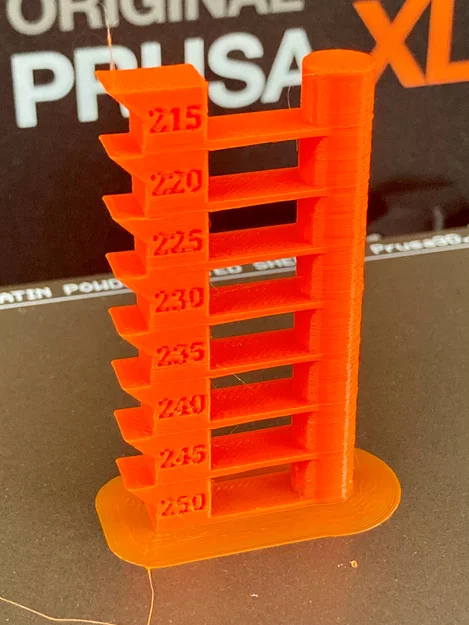 Mô hình tháp nhiệt độ PETG cho máy in 3D Prusa XL - Image 2