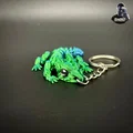 Móc Khóa Rồng Cỏ Nhỏ - Khớp Nối - Print in Place - Thumbnail 1