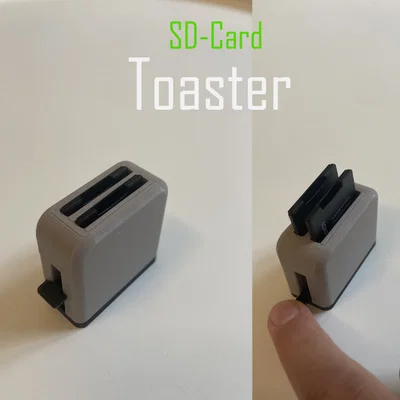 SD Card Toaster (Hộp đựng thẻ SD vui nhộn)