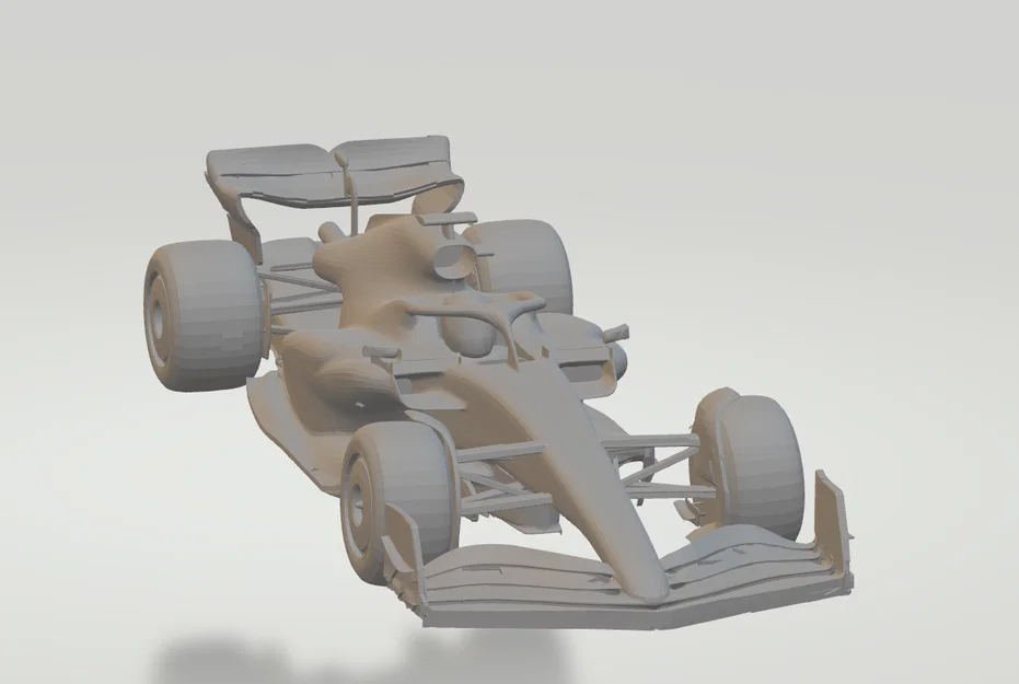 Mô hình xe đua F1 3D chi tiết - Thiết kế tối ưu cho in 3D - Image 1