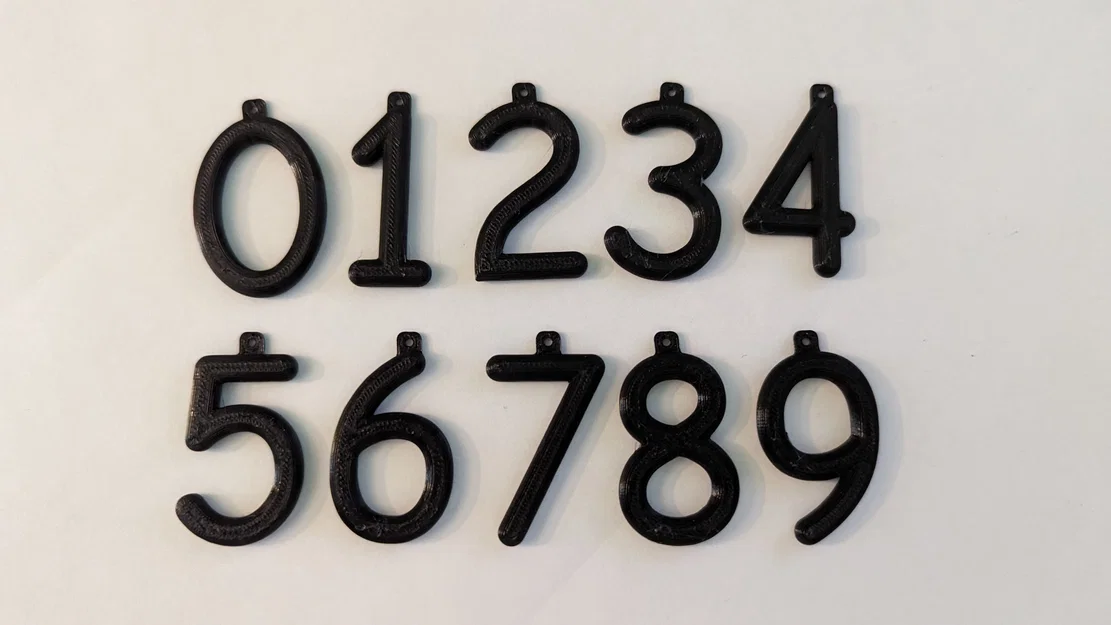 Bông tai số (Number Earrings) - Image 1