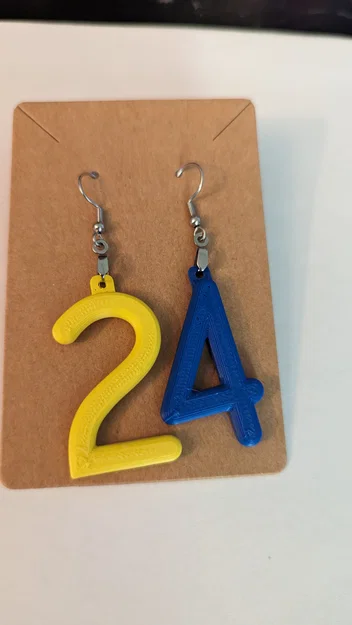 Bông tai số (Number Earrings) - Image 4