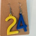Bông tai số (Number Earrings) - Thumbnail 4