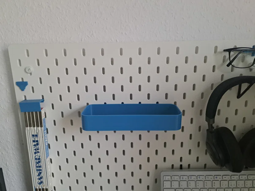 Khay đựng đồ gắn bảng treo Ikea Skadis tiện lợi - Image 1