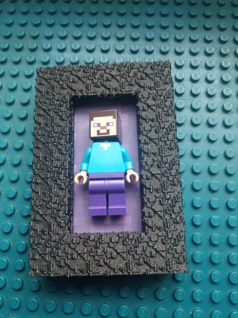 Cổng Nether Minecraft bằng gạch LEGO - Image 5