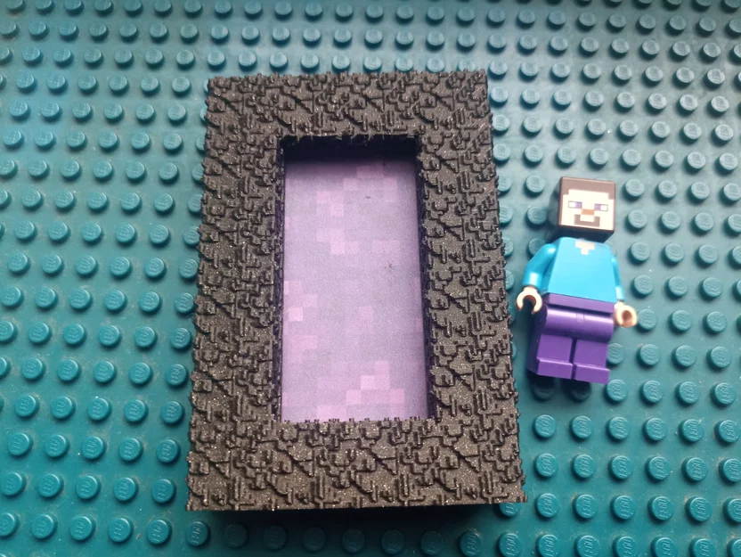Cổng Nether Minecraft bằng gạch LEGO - Image 8