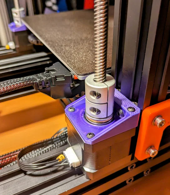 Đế Gắn Động Cơ Z Có Thể Điều Chỉnh cho Ender 3 (Ender 3 / Pro / V2 / Dual Z) - Image 1