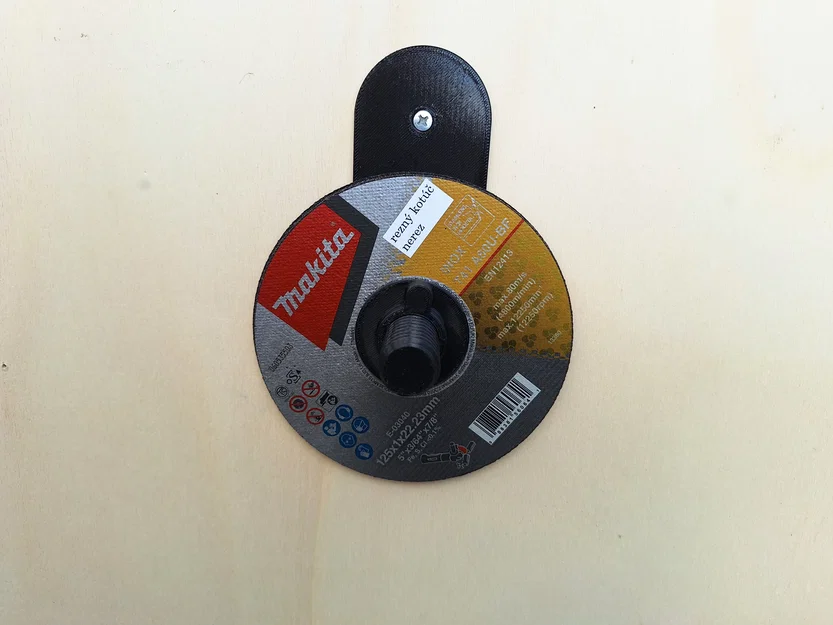 Giá treo đĩa cắt máy mài cầm tay 3D in - Tiện ích, gọn gàng - Image 3