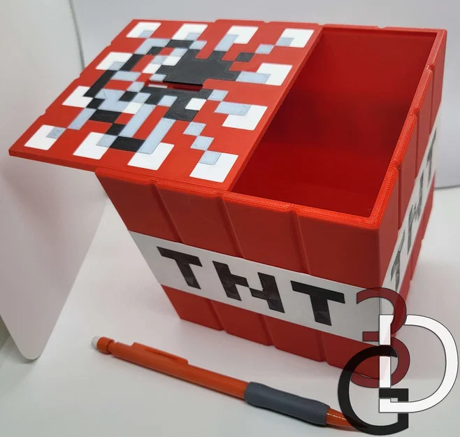 Heo Đất Minecraft TNT (Minecraft TNT Piggy Bank) - Image 1