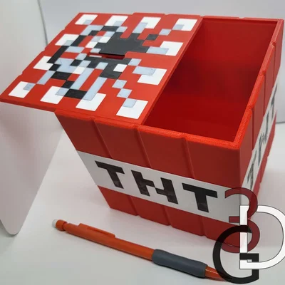 Heo Đất Minecraft TNT (Minecraft TNT Piggy Bank)