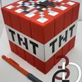 Heo Đất Minecraft TNT (Minecraft TNT Piggy Bank) - Thumbnail 2