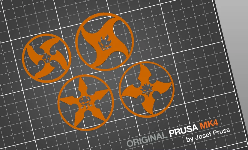 Mô hình phi tiêu Ninjago Throwing Star - Đồ chơi in 3D an toàn - Image 1