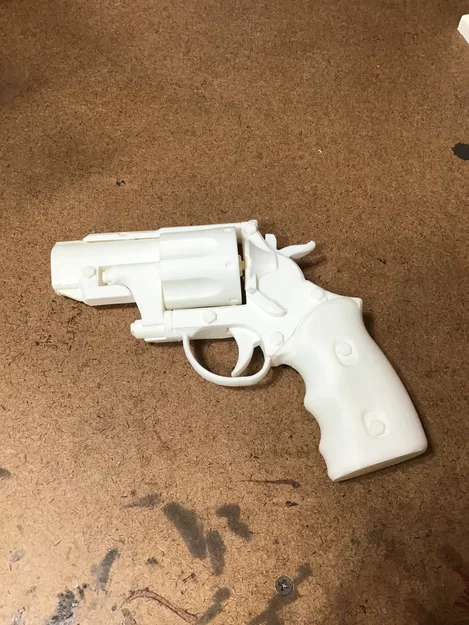 Nòng súng 64mm siêu ngắn cho DeSteiner Revolver II in 3D - Image 1