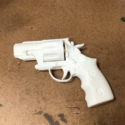Nòng súng 64mm siêu ngắn cho DeSteiner Revolver II in 3D