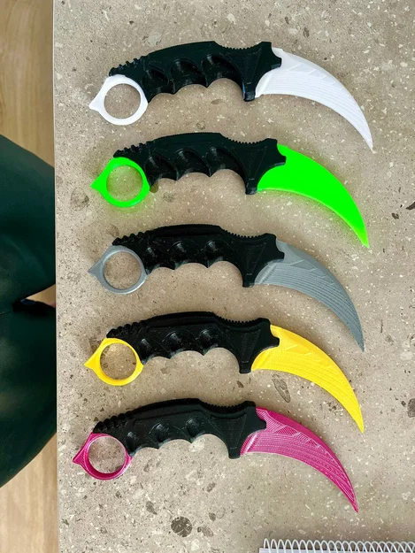 Mô hình dao Karambit Counter-Strike in 3D cực chất cho game thủ - Image 2
