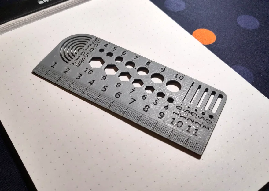 Thước đa năng 120mm (120mm Multi Ruler) - Image 1