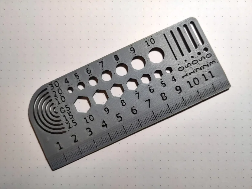 Thước đa năng 120mm (120mm Multi Ruler) - Image 2