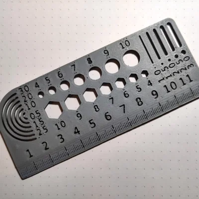Thước đa năng 120mm (120mm Multi Ruler)
