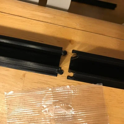 Thanh rail rèm blackout (Blackout curtain rail)
