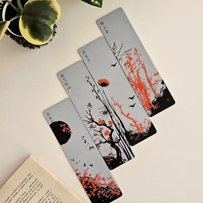 Red Blossom - Bộ Bookmark