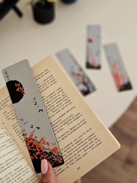 Red Blossom - Bộ Bookmark - Image 3