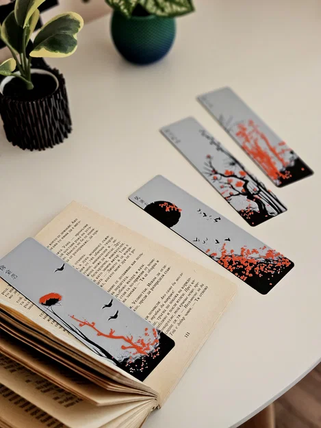 Red Blossom - Bộ Bookmark - Image 4
