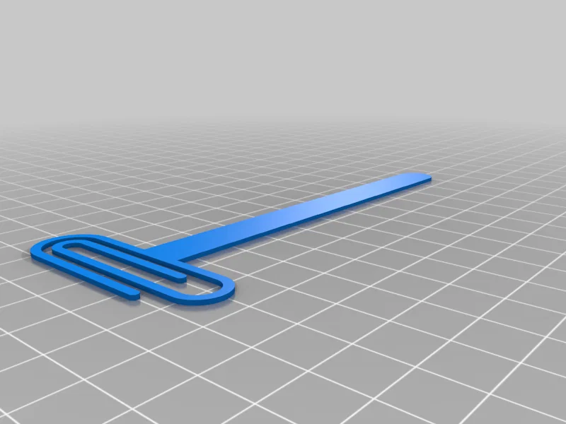 Kẹp đánh dấu trang sách 3D - Thiết kế Paperclip tối giản - Image 4