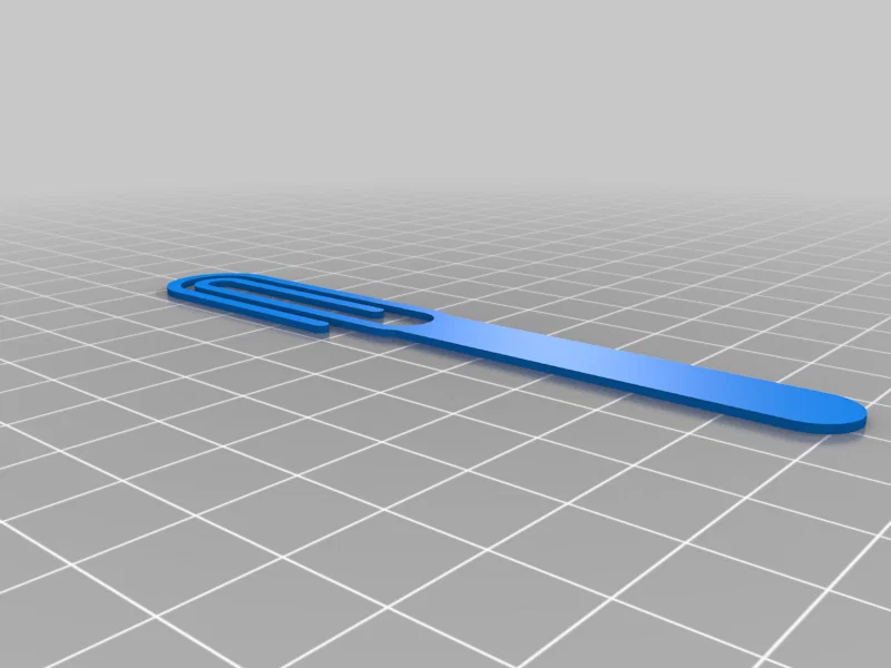 Kẹp đánh dấu trang sách 3D - Thiết kế Paperclip tối giản - Image 5