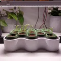 Seed Starter – Bộ ươm hạt tự tưới, chỉnh khoảng cách đèn - Thumbnail 3