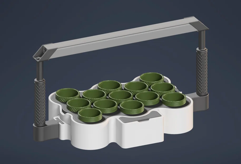 Seed Starter – Bộ ươm hạt tự tưới, chỉnh khoảng cách đèn - Image 5
