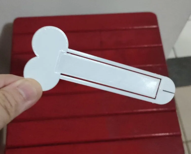 Kẹp sách trang trí độc đáo (Dick Bookmark) - Mẫu in 3D vui nhộn - Image 1